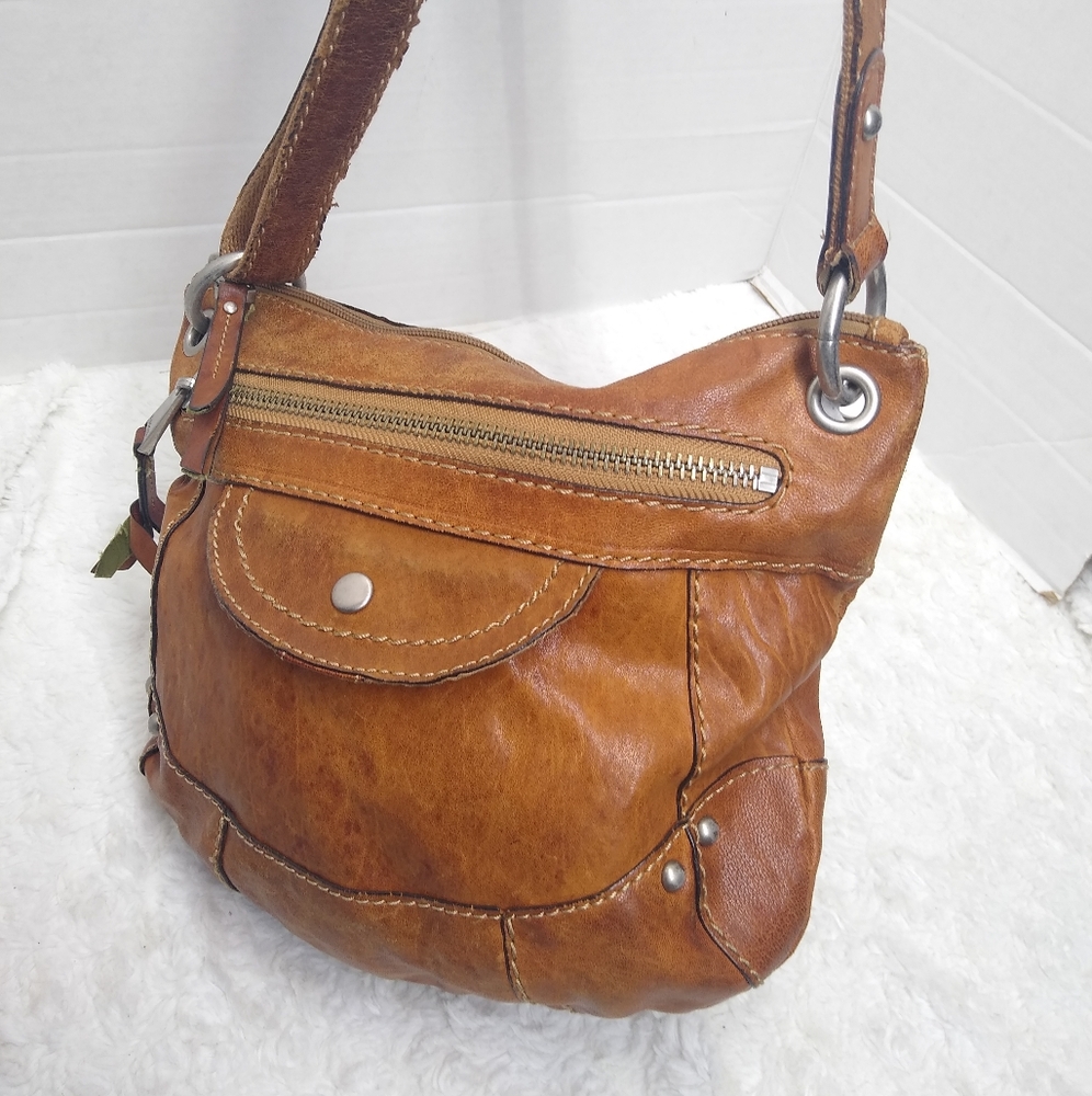 Vintage Leather Fossil bag - Picture 9 of 9